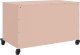 vidaXL Szafka RTV, różowa, 68x39x43,5 cm, stal walcowana na zimno 8
