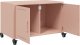 vidaXL Szafka RTV, różowa, 68x39x43,5 cm, stal walcowana na zimno 9
