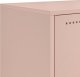 vidaXL Szafka RTV, różowa, 100,5x39x43,5 cm, stal walcowana na zimno 10