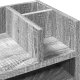 vidaXL Organizer na biurko, szary dąb sonoma, 44,5x24x25 cm 6