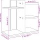 vidaXL Organizer na biurko, dąb sonoma, 42x21,5x42 cm 8