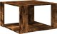 vidaXL Stolik kawowy, przydymiony dąb, 51,5x51,5x30 cm 6