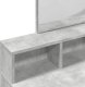 vidaXL Toaletka z lustrem, szarość betonu, 80x41x144,5 cm 7