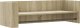 vidaXL Półka ścienna, dąb sonoma, 100x35x30,5 cm 1