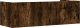 vidaXL Półka ścienna, przydymiony dąb, 100x35x30,5 cm 6