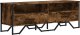 vidaXL Szafka pod TV, przydymiony dąb, 122x34x41 cm 2