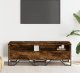 vidaXL Szafka pod TV, przydymiony dąb, 122x34x41 cm 3