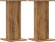 vidaXL Podstawki pod głośniki, 2 szt., dąb artisan, 30x30x60 cm 2