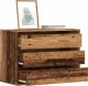 vidaXL Komoda, stare drewno, 80x41x58 cm 1