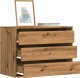 vidaXL Komoda, dąb artisan, 80x41x58 cm 1