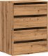 vidaXL Komoda, dąb artisan, 60x41x76 cm 2