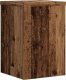 vidaXL Podstawki pod doniczki, 2 szt., stare drewno, 20x20x30 cm 3