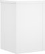 vidaXL Podstawki pod doniczki, 2 szt., białe, 25x25x35 cm 6