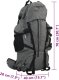 Plecak turystyczny vidaXL Plecak turystyczny, szary, 80 L, tkanina Oxford 7