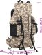 Plecak turystyczny vidaXL Plecak turystyczny, camelowo-brązowe moro, 60 L, tkanina Oxford 7