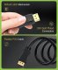 Kabel Techly Techly Kabel DisplayPort 2.1 4K*120Hz 54G 3m Czarny DP-DP M/M 3