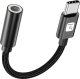 Adapter USB Techly Techly Adapter Słuchawkowy USB-C na Mini Jack 3.5mm z Układem DAC 7