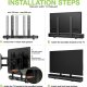 Techly Techly Uchwyt Ścienny lub VESA TV do Głośnika Soundbar 5
