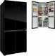 Lodówka Concept Lodówka Multidoor Quattro BLACK LA8383bc 1