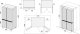 Lodówka Concept Lodówka Multidoor Quattro BLACK LA8383bc 15