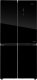Lodówka Concept Lodówka Multidoor Quattro BLACK LA8383bc 1