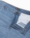 Ombre Spodnie męskie jeansowe CARROT FIT - jasnoniebieskie V2 OM-PADP-0117 XL 4