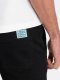 Ombre Spodnie męskie JOGGERY z kieszenią cargo - czarne V2 OM-PADJ-0112 XL 5