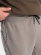 Ombre Spodnie dresowe męskie z tkaniny ottoman - popielate V4 OM-PASK-0129 XXL 4