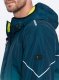 Kurtka męska Ombre Kurtka męska sportowa z odblaskami - turkusowo-limonkowa V1 OM-JANP-0105 XXL 6