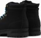 Buty trekkingowe męskie Ombre Zimowe buty męskie trekkingowe z kontrastowymi sznurówkami - czarne V3 OM-FOBO-0132 45 5