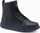 Ombre Jednokolorowe wysokie męskie buty z ozdobnymi przeszyciami  granatowe V4 OM-FOBO-0133 43 3