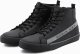Ombre Buty męskie trampki z ozdobnym logowaniem - czarne OM-FOTH-22FW-004 40 3