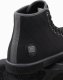 Ombre Buty męskie trampki za kostkę z ozdobnymi pikowaniami - czarne OM-FOTH-22FW-003 40 4