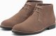 Buty trekkingowe męskie Ombre Buty męskie skórzane wiązane za kostkę - ciemnobeżowe V4 OM-FOCS-0136 41 2