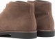 Buty trekkingowe męskie Ombre Buty męskie skórzane wiązane za kostkę - ciemnobeżowe V4 OM-FOCS-0136 41 3