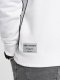 Ombre Bluza męska OVERSIZE z kontrastowym łączeniem kolorów - biało-szara V1 OM-SSNZ-0130 XXL 5