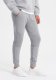 Ombre Męskie spodnie dresowe ze wstawkami z tkaniny ottoman - szare V5 OM-PASK-0127 XL 3