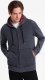 Ombre Washowana bluza męska rozpinana z kapturem - granatowa V4 OM-SSDS-0110 XXL 1
