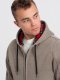 Ombre Washowana bluza męska rozpinana z kapturem -  khaki V2 OM-SSDS-0110 XXL 2