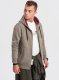 Ombre Washowana bluza męska rozpinana z kapturem -  khaki V2 OM-SSDS-0110 XXL 3