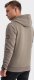 Ombre Washowana bluza męska rozpinana z kapturem -  khaki V2 OM-SSDS-0110 XXL 7