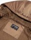 Kurtka męska Ombre Długa zimowa kurtka męska pikowana o satynowym wykończeniu - jasnobrązowa V2 OM-JALJ-0147 L 8
