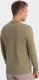 Ombre Longsleeve męski z printem w kształcie kieszonki - oliwkowy V2 OM-LSPT-0118 L 5