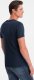 Ombre Klasyczny T-shirt męski bawełniany BASIC - granatowy V2 OM-TSBS-0146 XL 5