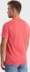 Ombre T-shirt męski klasyczny bawełniany BASIC - różowy V11 OM-TSBS-0146 XL 5
