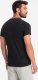 Ombre Klasyczna męska bawełniana koszulka z dekoltem w serek BASIC - czarna V1 OM-TSBS-0145 XXL 4