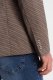 Kurtka męska Ombre Marynarka męska casual w delikatną kratkę - brązowa V1 OM-BLZB-0116 XL 5