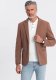Ombre Marynarka męska casual z ozdobnymi guzikami na mankietach -  jasnybrąz V2 OM-BLZB-0118 XL 3