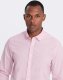 Ombre Bawełniana klasyczna koszula REGULAR - jasnoróżowa V2 OM-SHOS-0154 L 2