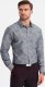 Ombre Klasyczna flanelowa męska koszula bawełniana w kwiaty - szara V3 OM-SHCS-0157 XL 3